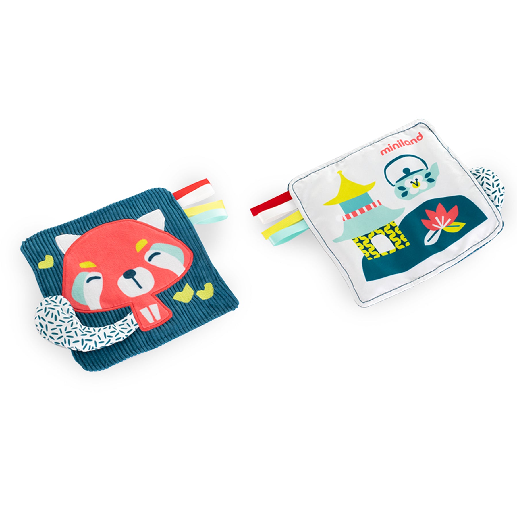 Feel to Learn: Crinkly Sensory Paper, Red Panda
