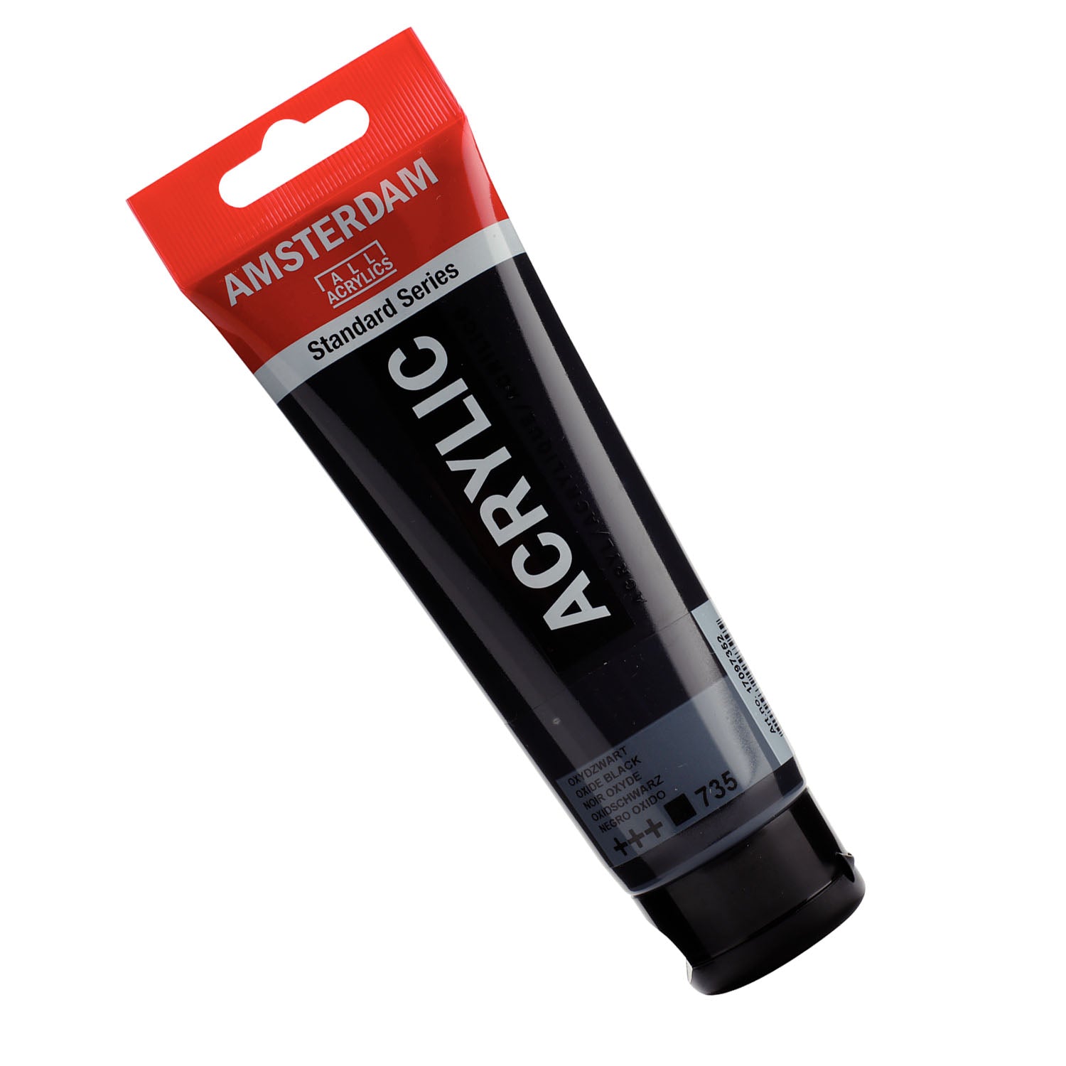 Standard Acrylic Paint, 120ml, Oxyde Black 735