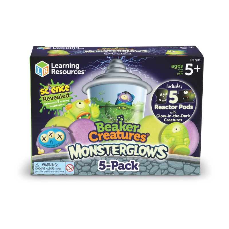 Beaker Creatures® Monsterglow 5-pack