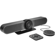 Logitech MeetUp and Expansion Mic, Video and Audio Conferencing System for Small Meeting Rooms
