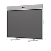 Logitech Rally Board 65: All-in-one device that combines brilliant audio and video with a 65-inch touchscreen display, Off-white