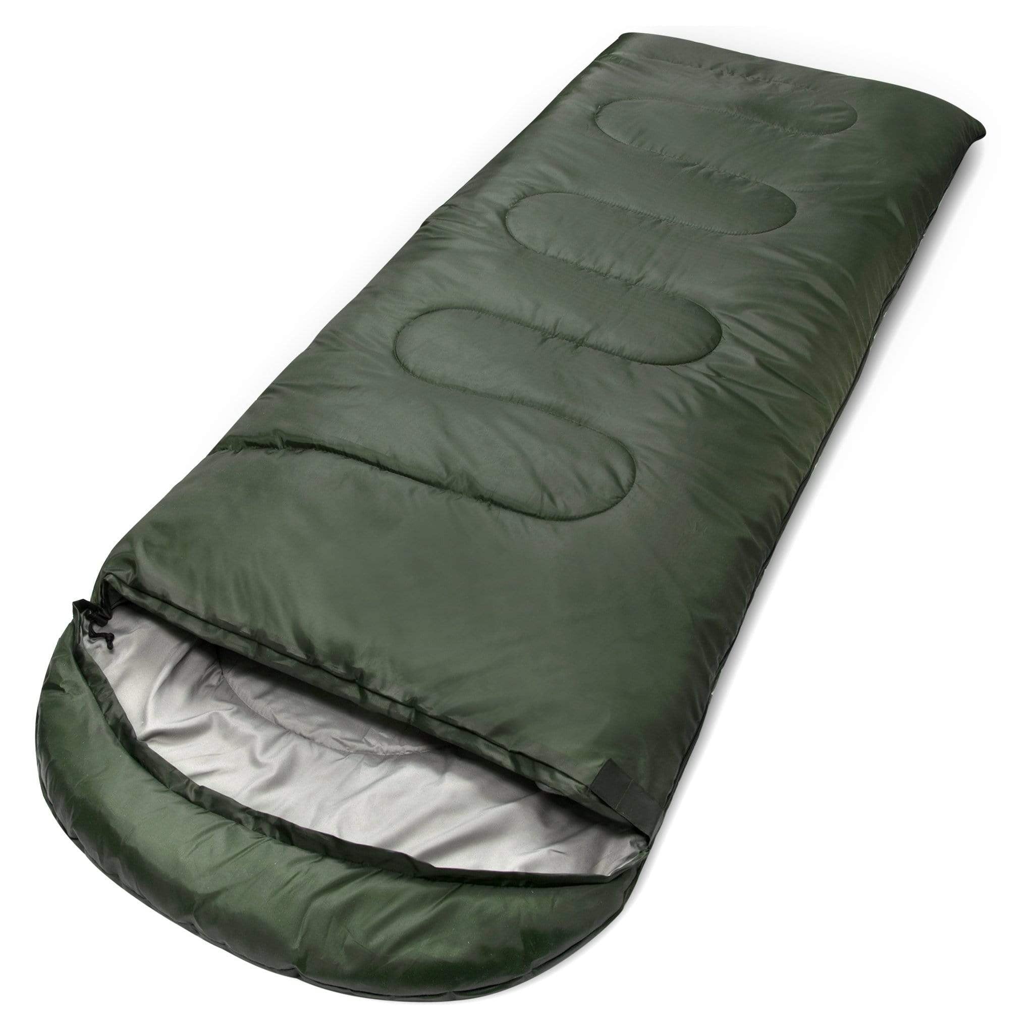 Deluxe Sleeping Bags - 50°F - Assorted colors - 10 in the Pack