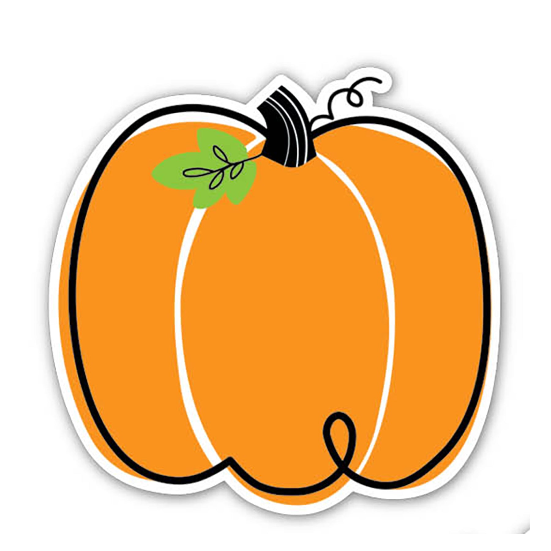 Core Décor Doodle Pumpkin 6" Designer Cut-Outs, Pack of 36