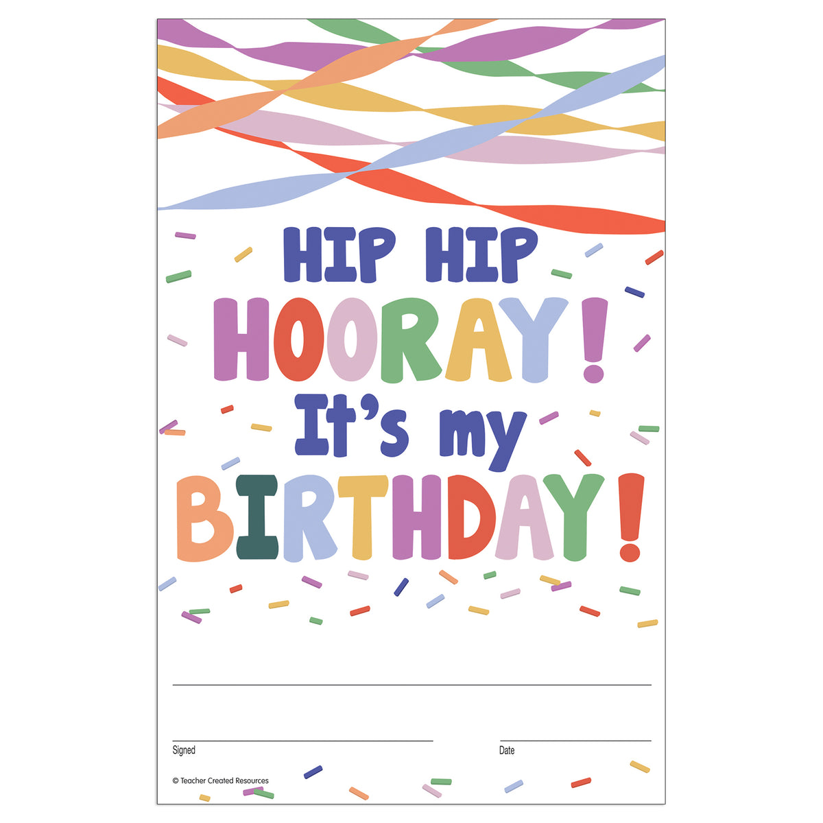 (2 PK) COLOR CRUSH BIRTHDAY AWARDS