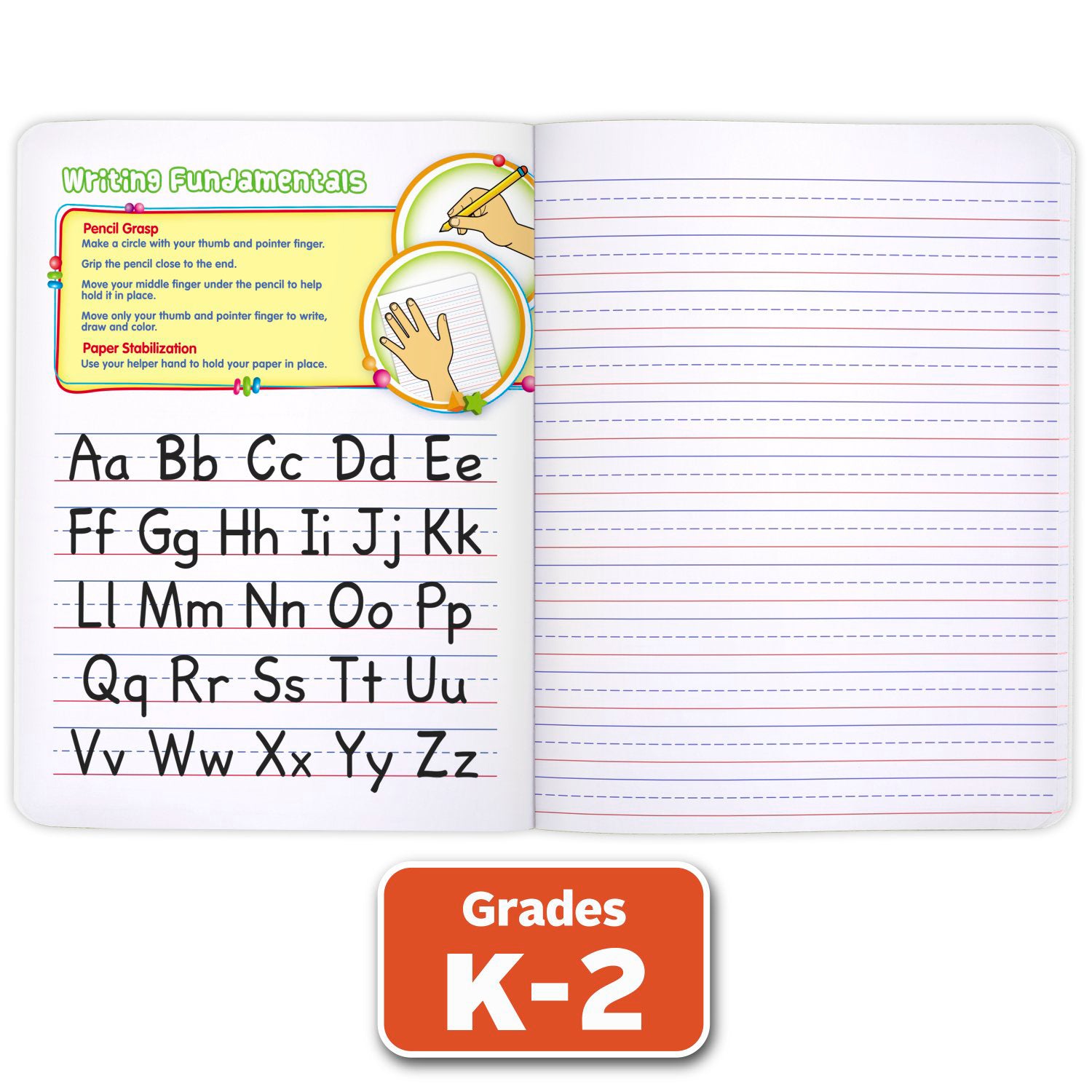 Primary Composition Book, Full Page Ruled, 100 Sheets