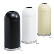 Receptacle S Dome Open Blk