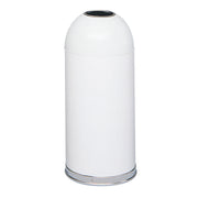 Receptacle S Dome Open Wht