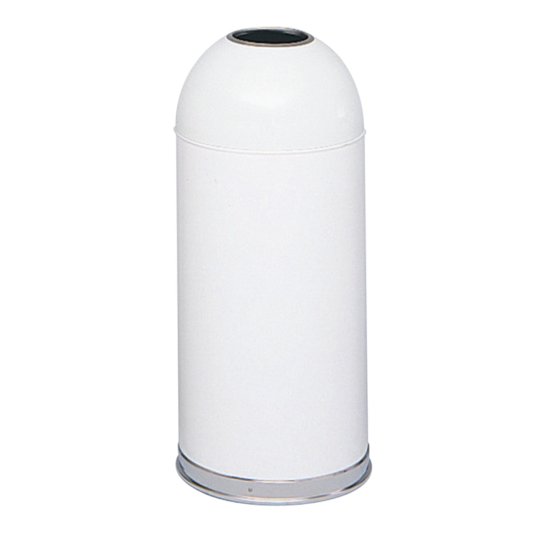 Receptacle S Dome Open Wht
