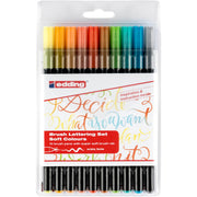 edding 1340 Brush Lettering Starter Set of 10 - Soft Colours
