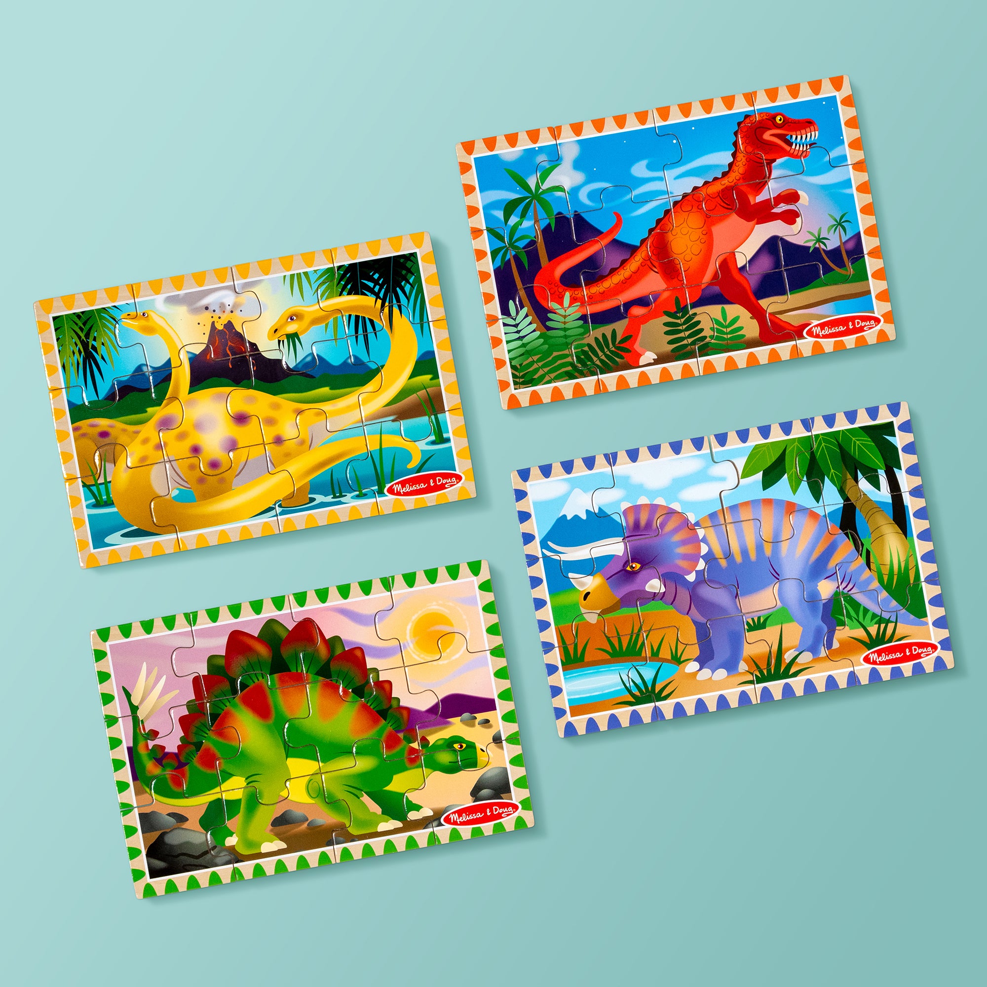 Dinosaurs Puzzles in a Box