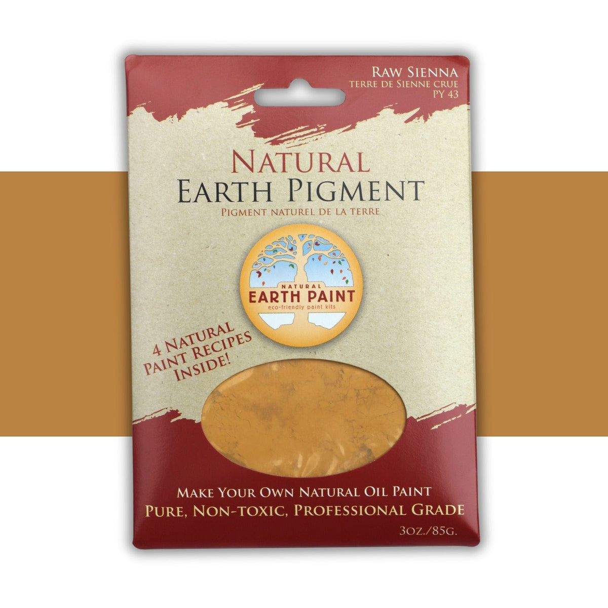 (2 EA) PIGMENT RAW SIENNA 3OZ