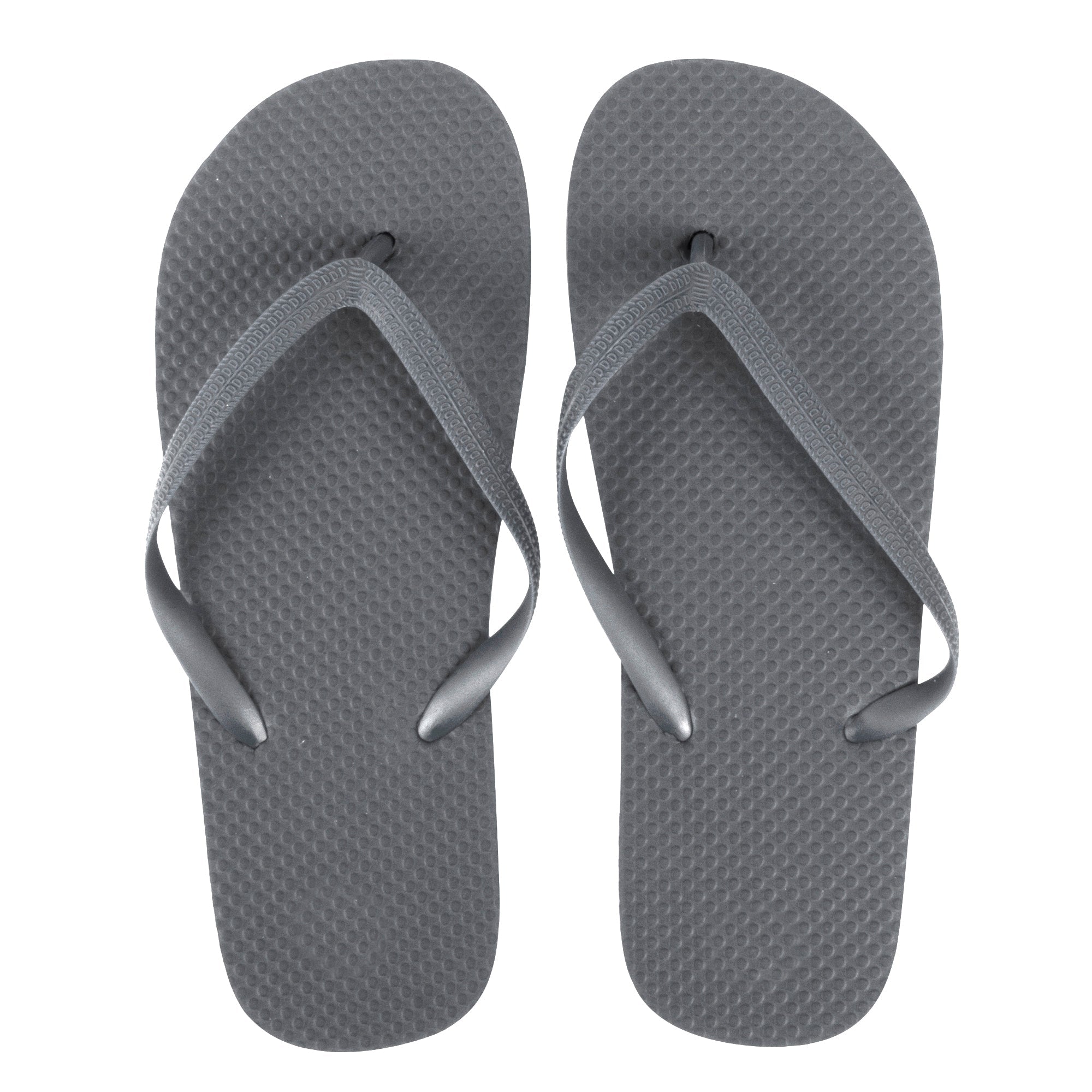 Men's Flip Flops - Grey - 50 pairs in the Pack