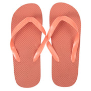 Women's Flip Flops - Peach - 50 pairs in the Pack