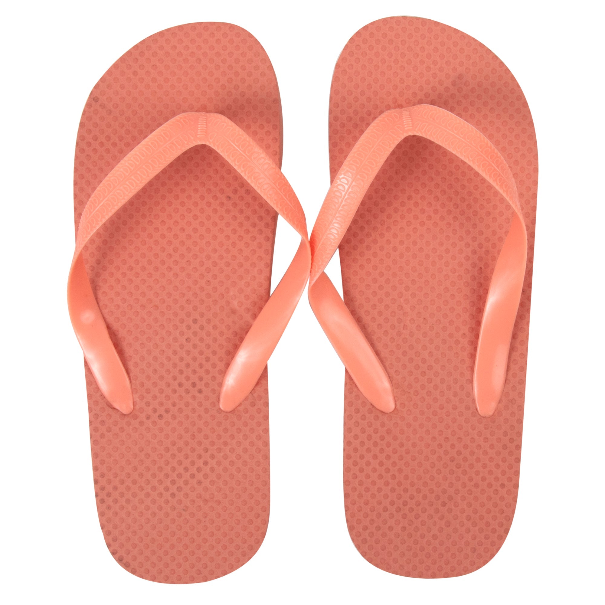 Women's Flip Flops - Peach - 50 pairs in the Pack