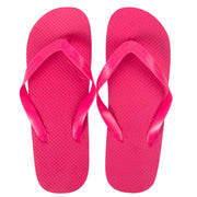 Women's Flip Flops - Hot Pink - 50 pairs in the Pack