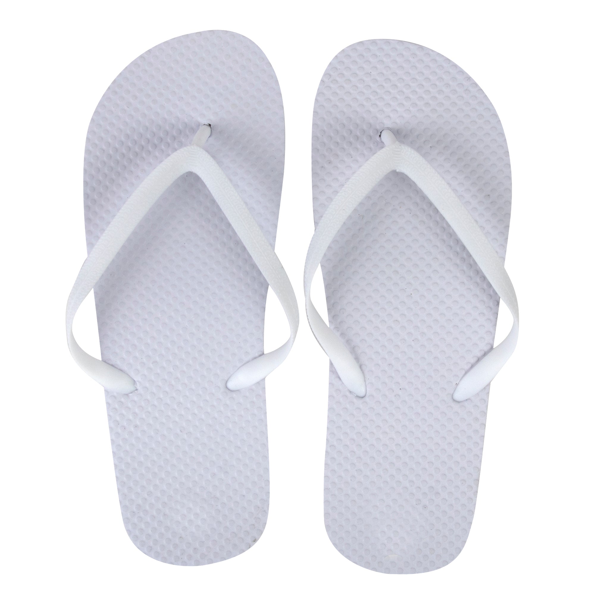 Women's Flip Flops - White - 50 pairs in the Pack