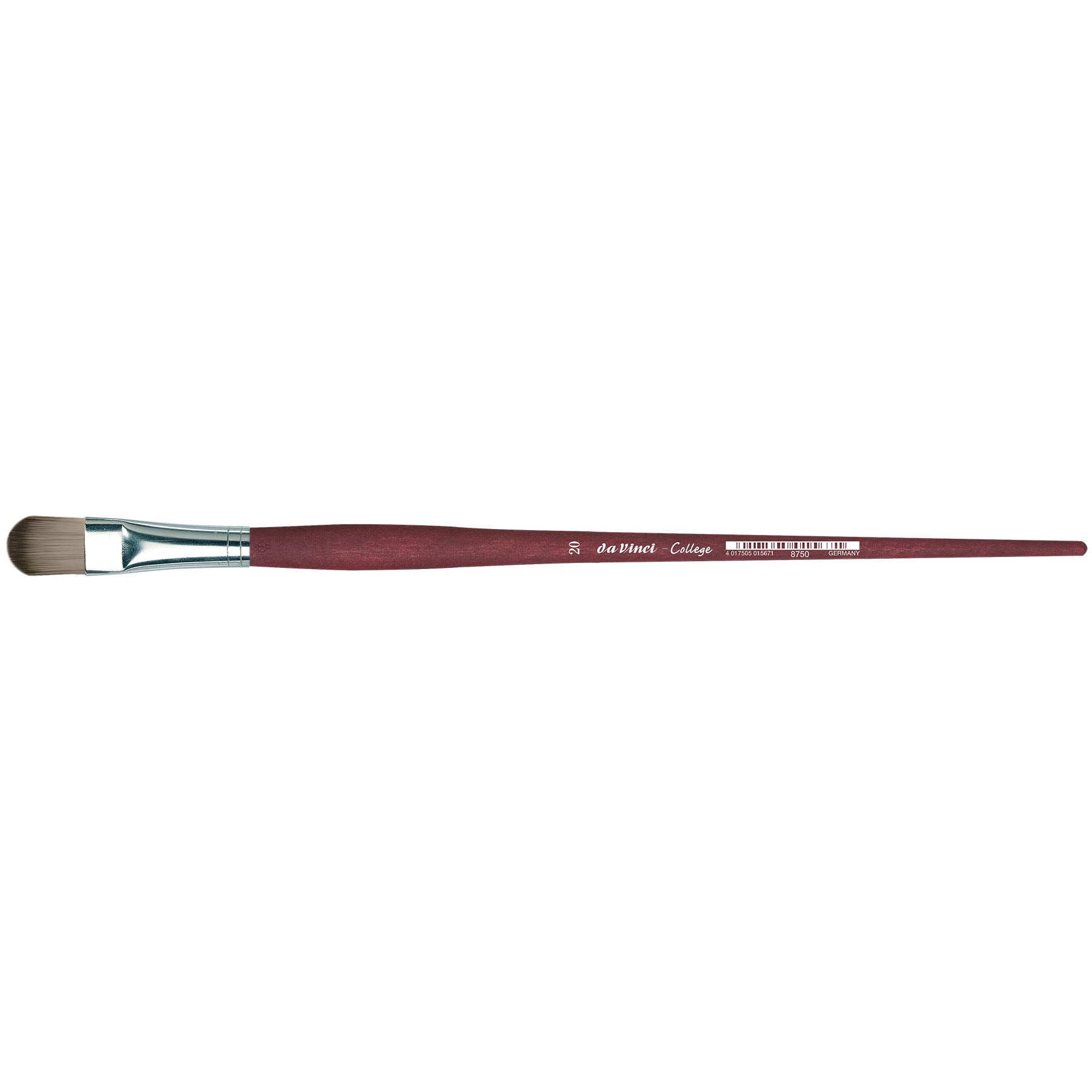 COLLEGE Student Brush, Synthetic, Acrylic & Oil, Filbert, Series 8750, Size 20