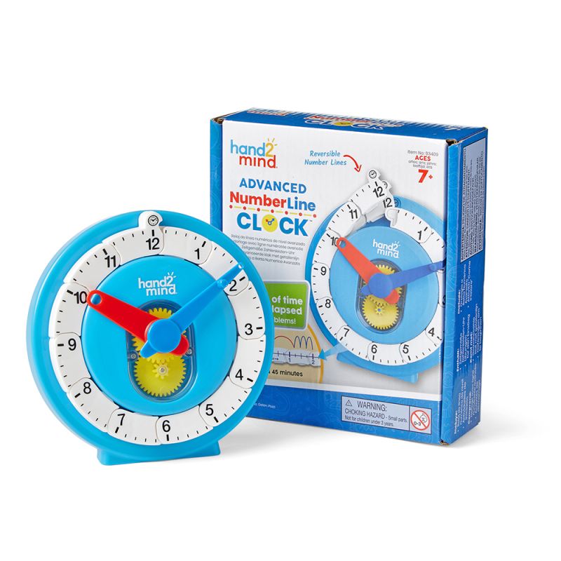Clock, Number Line, Adv, Student