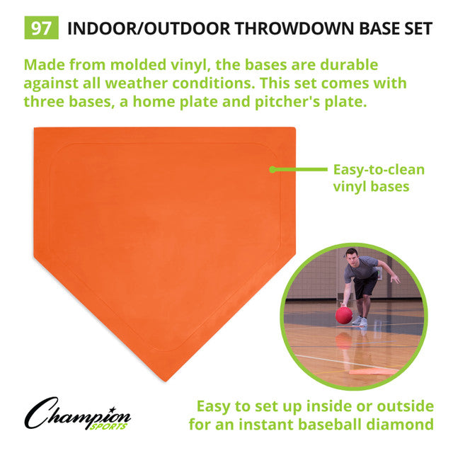 Indoor/Outdoor Throwdown Base Set Orange