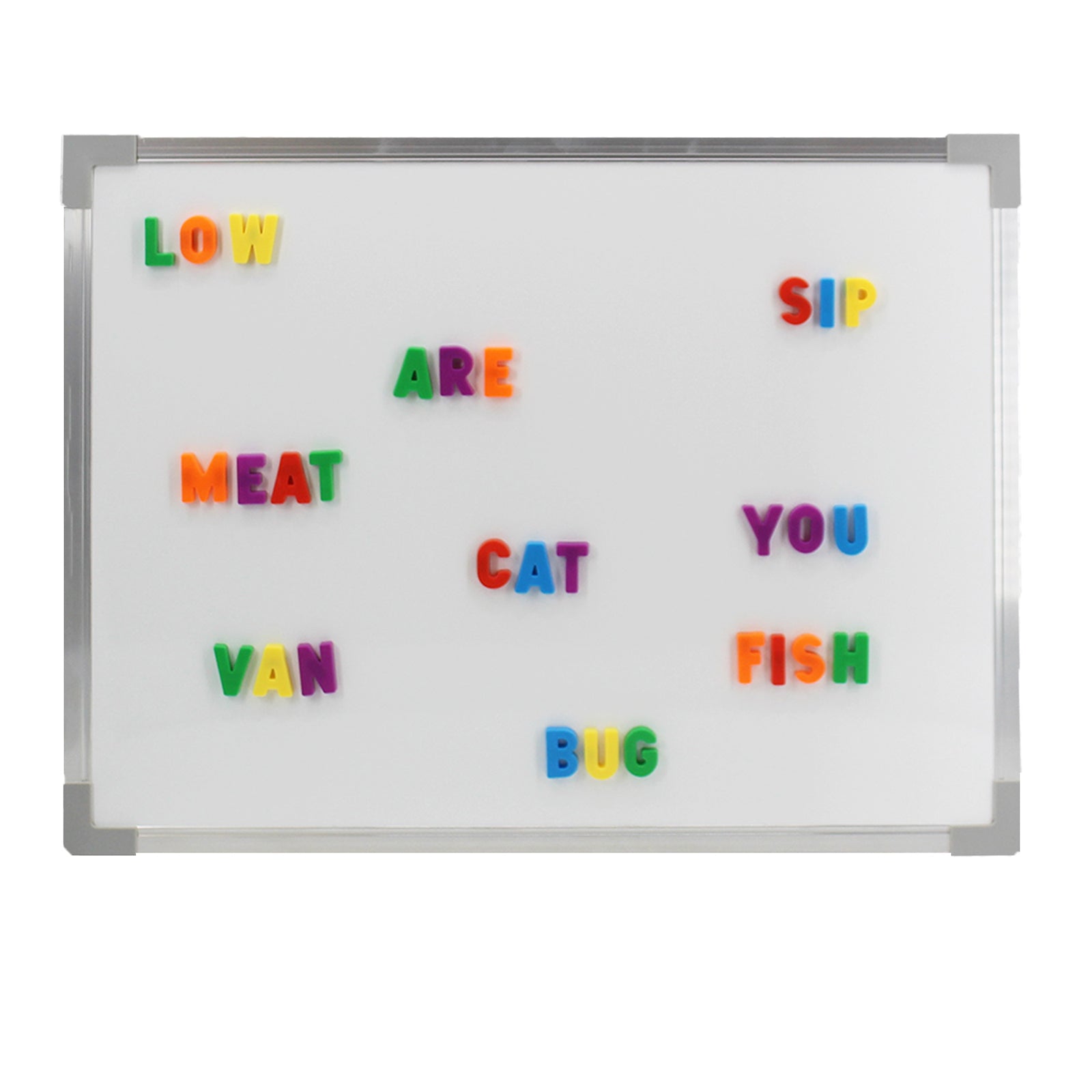 Magnetic Dry-Erase and Flannel Board, 18" x 24"