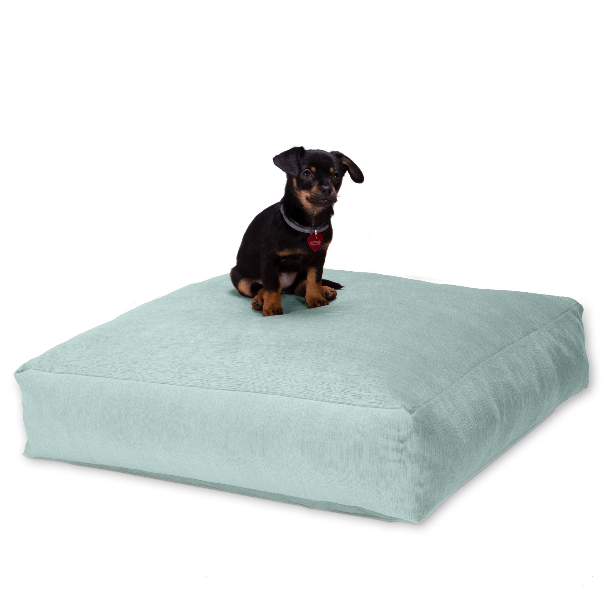 Jaxx Brio Large Décor Floor Pillow/Meditation Yoga Cushion, Plush Microvelvet, Caribbean