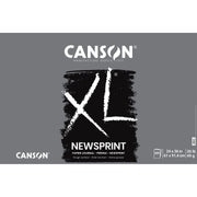 XL Series Newsprint Pad, Foldover Binding, 100 Sheet, 24x36 inch, 1 Count
