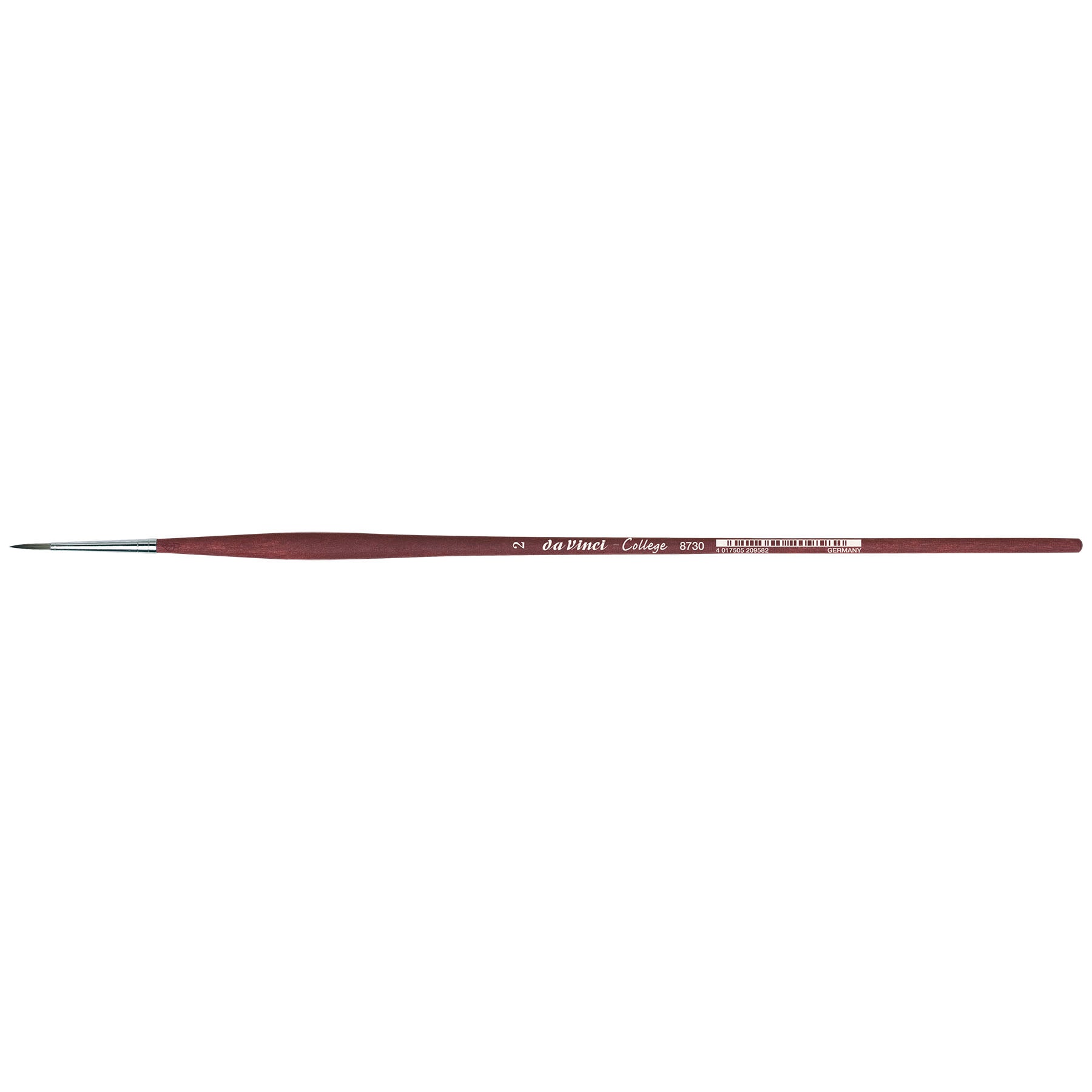 COLLEGE Student Brush, Synthetic, Acrylic & Oil, Round, Series 8730, Size 2