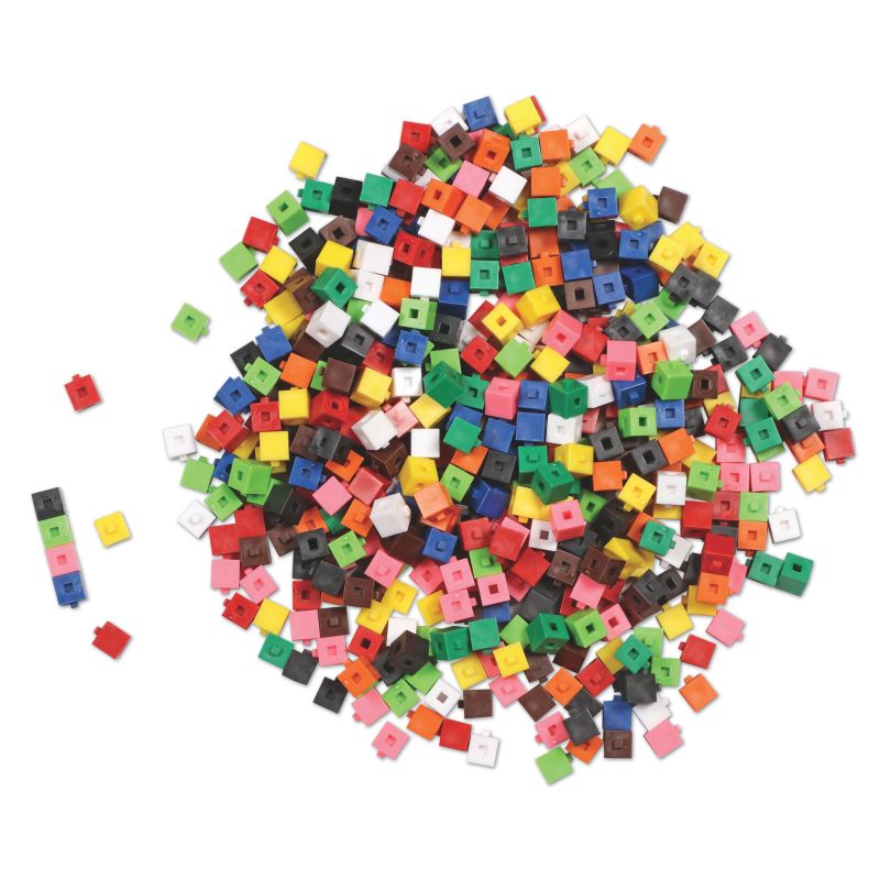 Interlocking Centimeter Cubes, Set of 1000