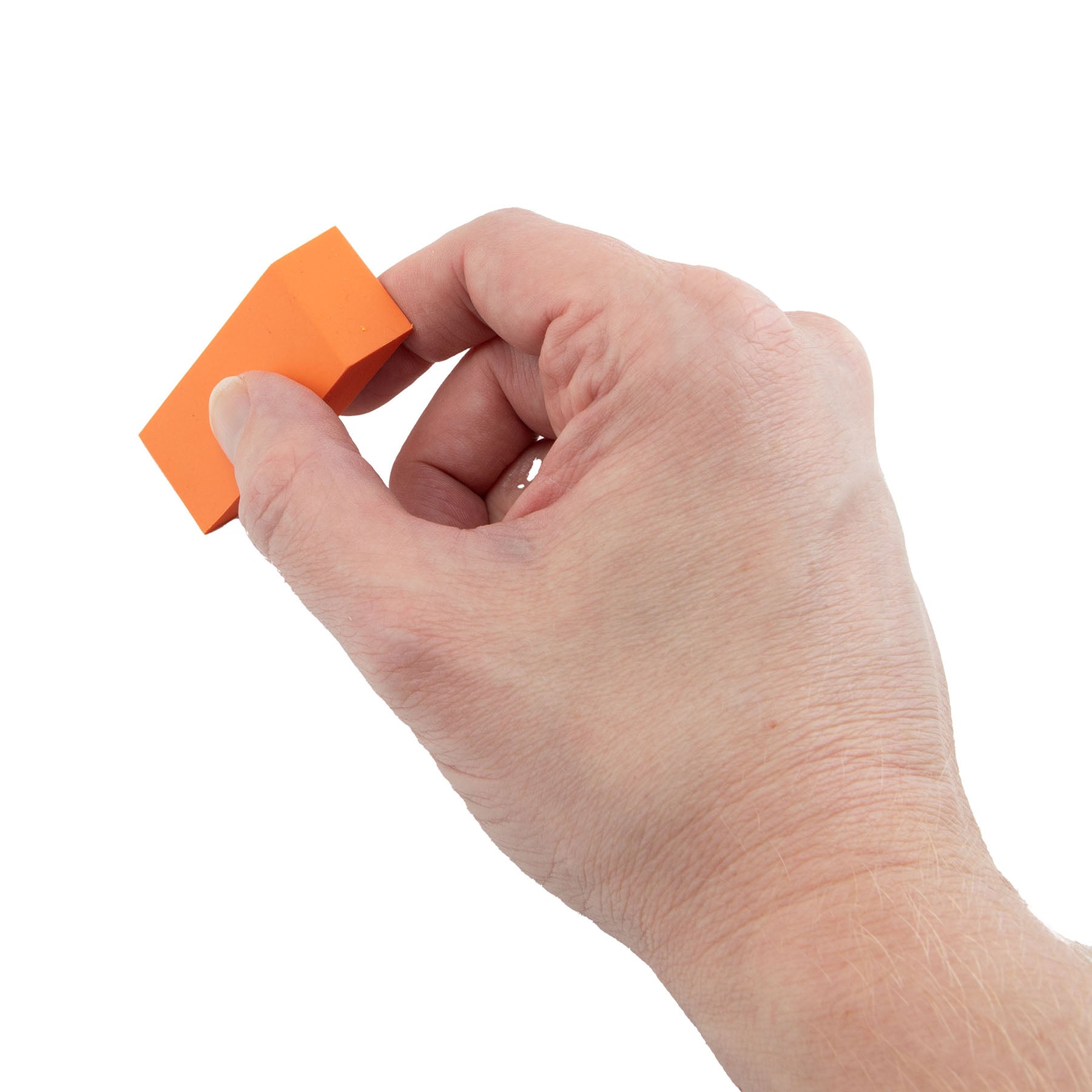 Large Synthetic Wedge Erasers, Assorted Colors, 36 Count