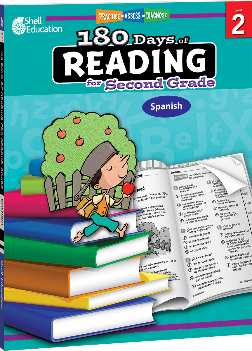 180 Days™: Reading for Second Grade, Practice, Assess, Diagnose