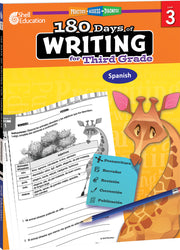 180 Days™: Writing for Third Grade, Practice, Assess, Diagnose