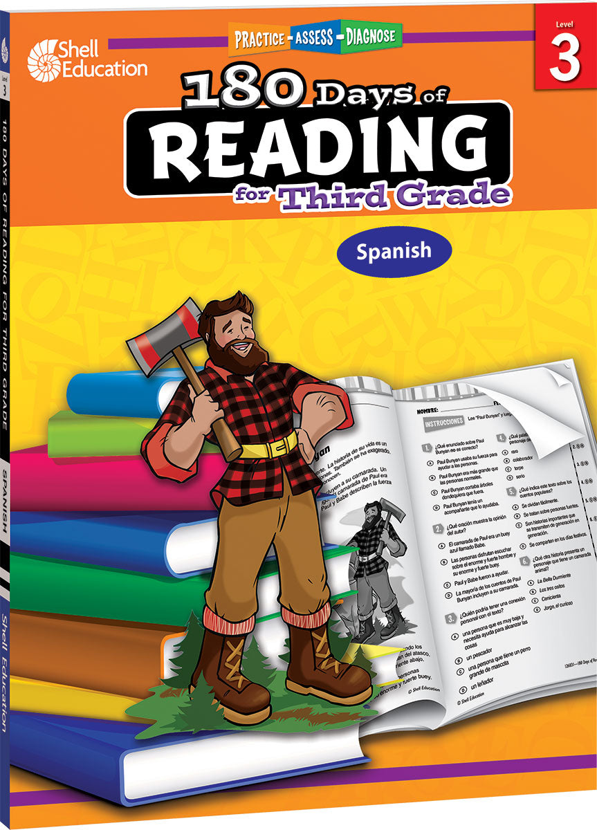 180 Days™: Reading for Third Grade, Practice, Assess, Diagnose