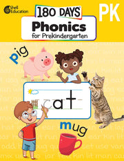 180 Days™: Phonics for Prekindergarten, Practice, Assess, Diagnose