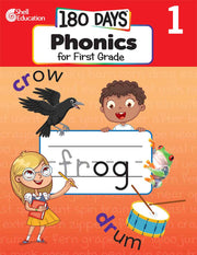 180 Days™: Phonics for First Grade, Practice, Assess, Diagnose