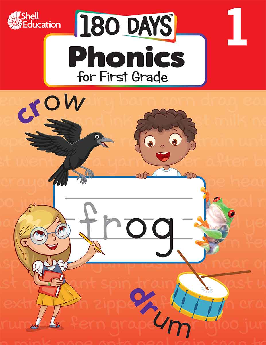 180 Days™: Phonics for First Grade, Practice, Assess, Diagnose