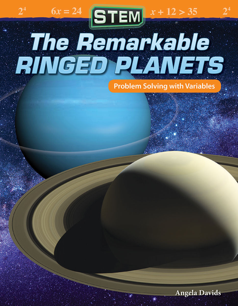 STEM: The Remarkable Ringed Planets, Problem Solving with Variables