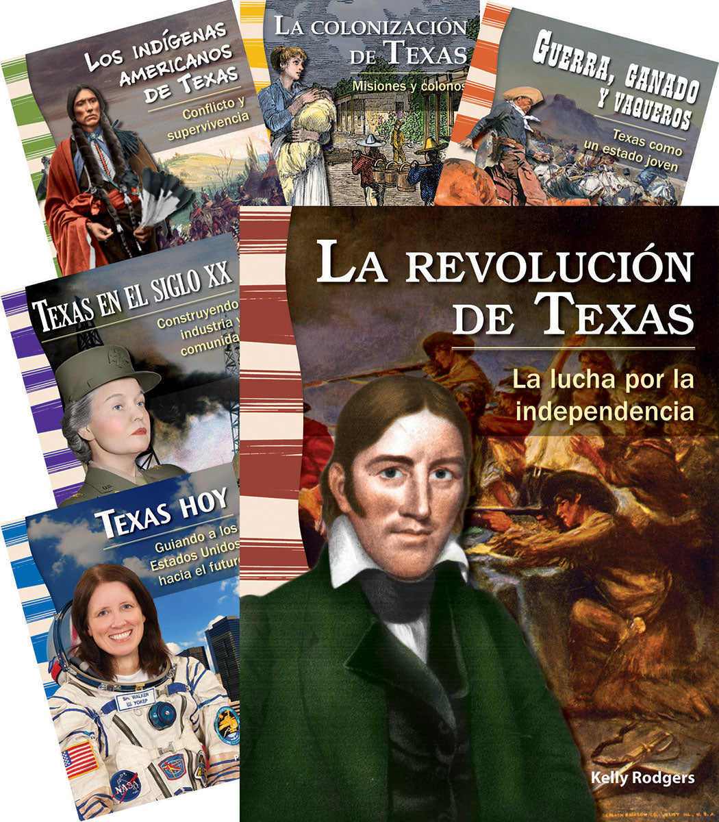 State of Texas Spanish 8-Book Set