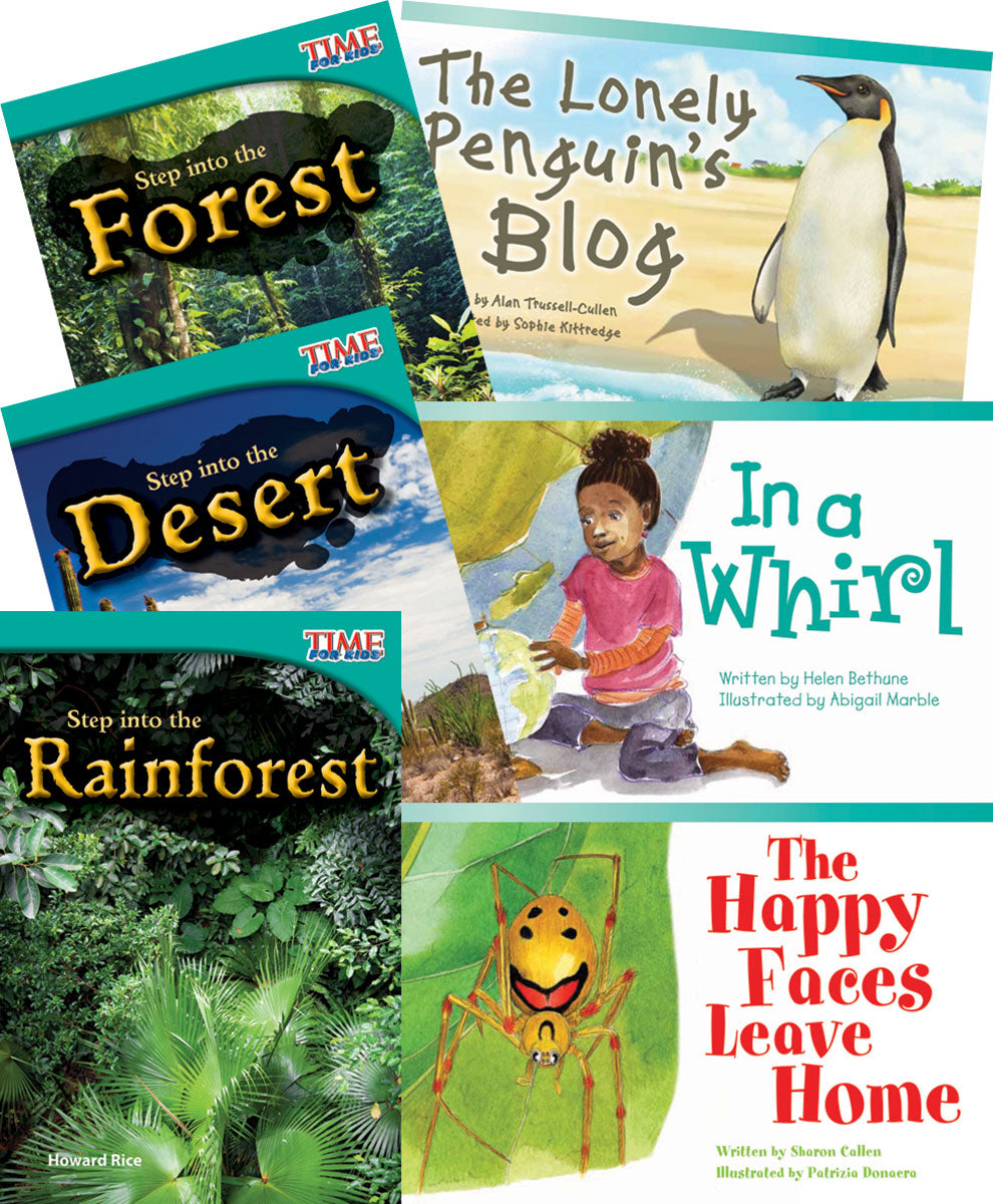Step into Biomes  6-Book Set