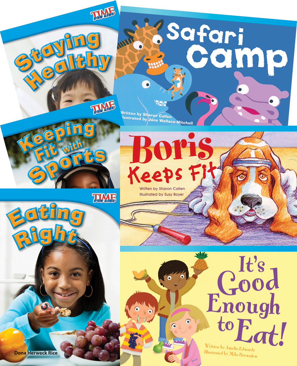 Healthy and Fit!  6-Book Set