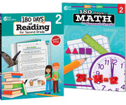 180 Days™: Reading & Math Grade 2: 2-Book Set, Practice, Assess, Diagnose