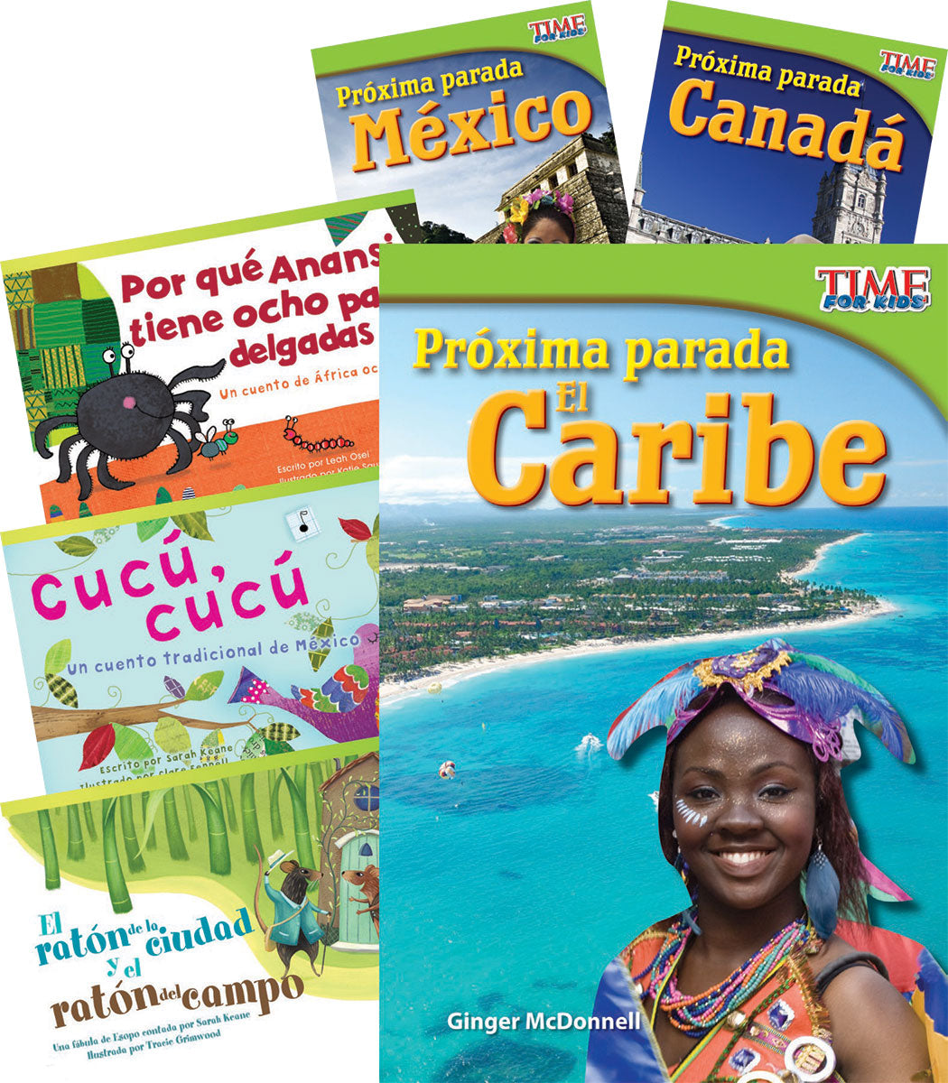 Países y regiones (Countries and Regions) 6-Book Set