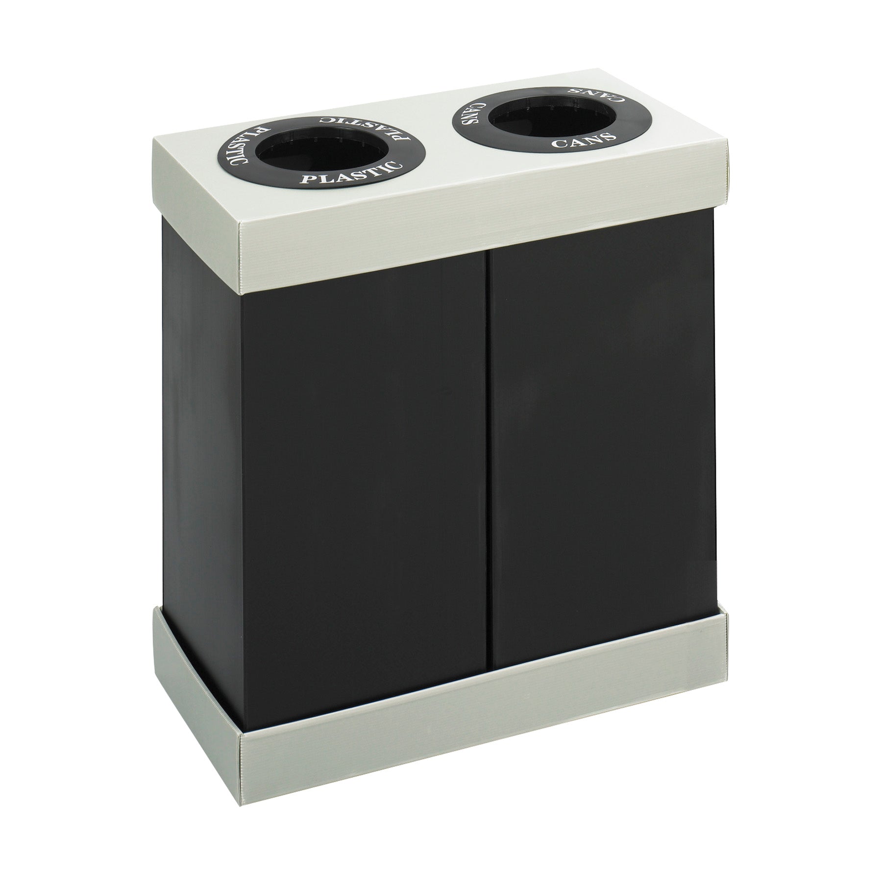 Receptacle Ayd Double Blk