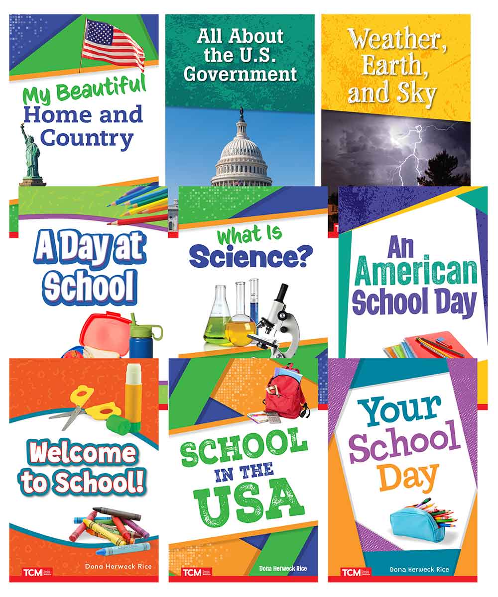 Get Ready Vocabulary Readers Complete 9-Book Set