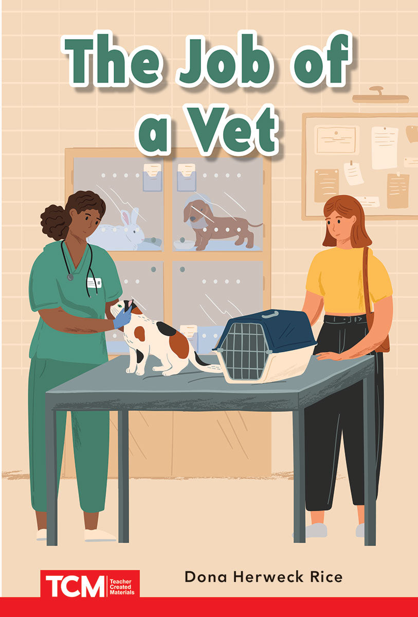 Job of a Vet, PreK/K: Book 16