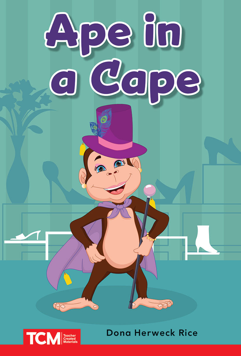 Ape in a Cape, PreK/K: Book 25