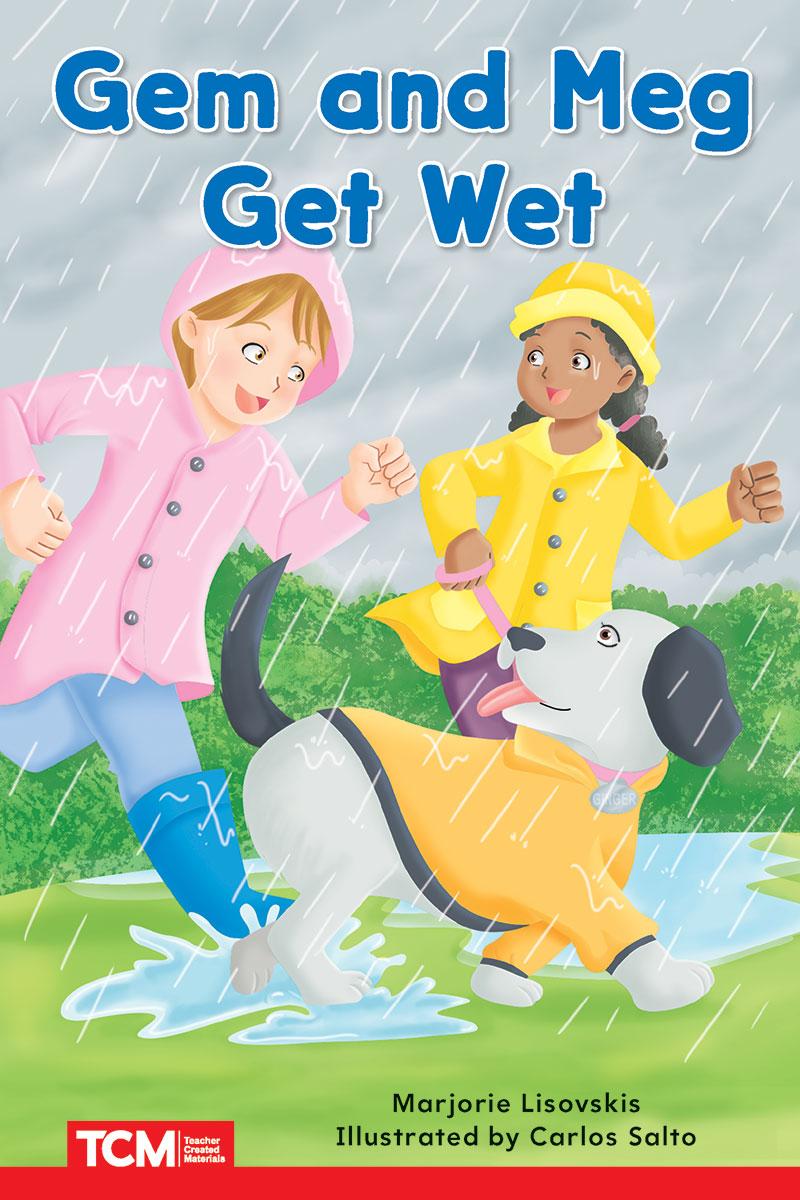 Gem and Meg Get Wet, Level 1: Book 3