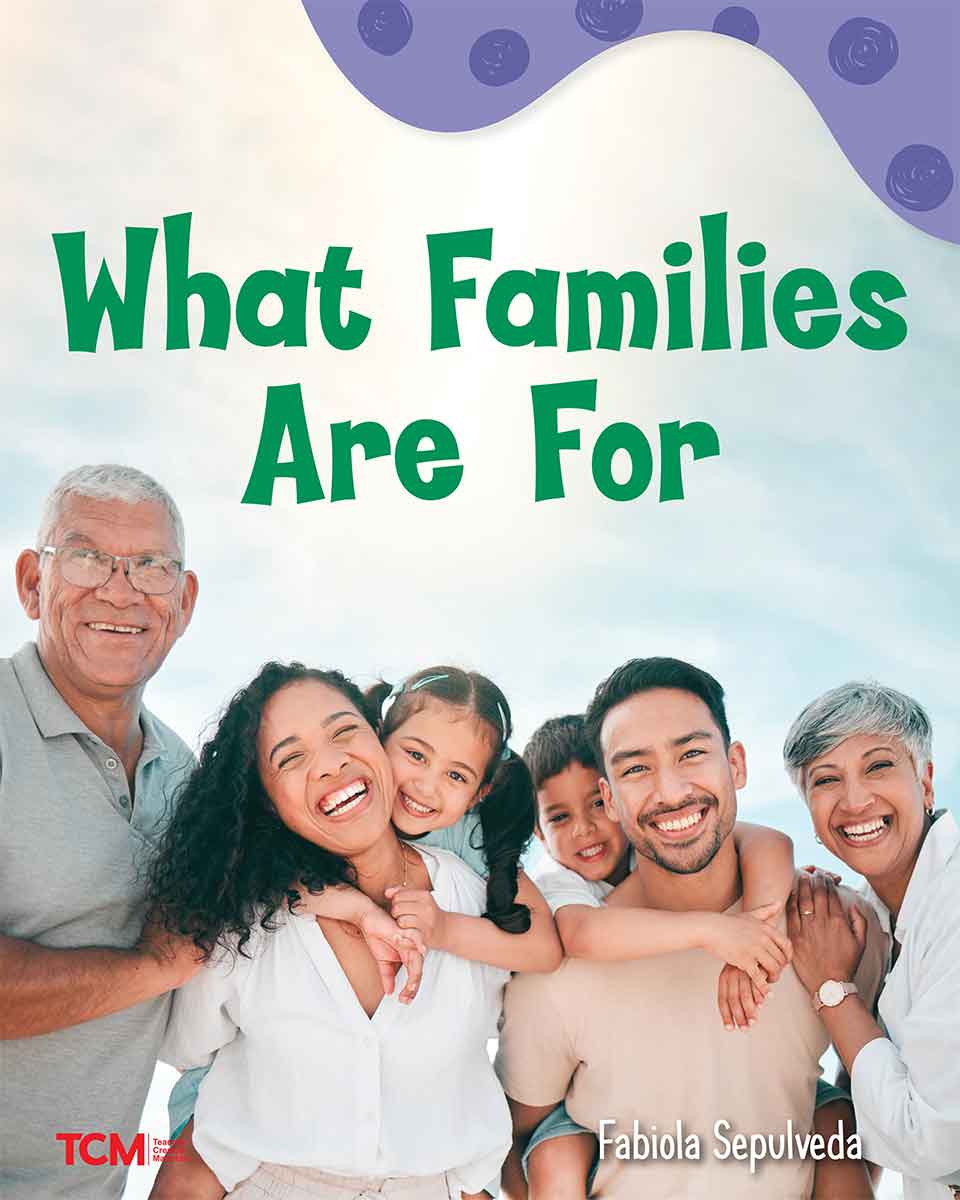What Families Are For, A Wordless Nonfiction Book