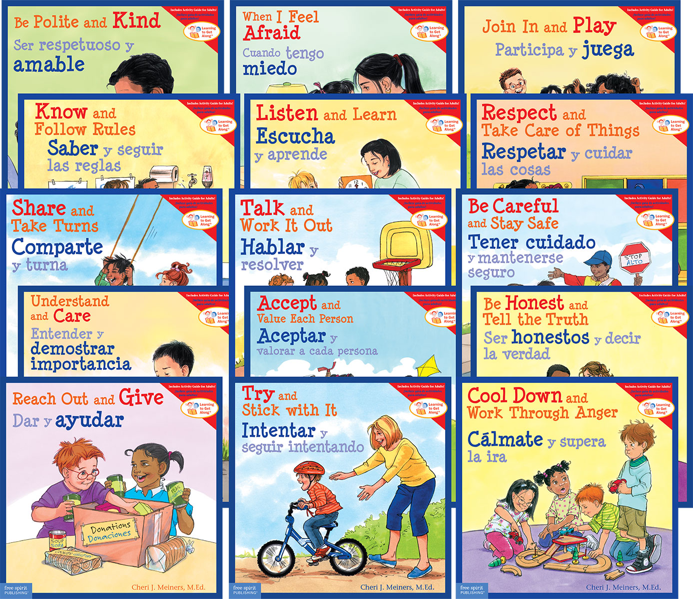 Learning to Get Along® Complete Bilingual Series 15-Book Set