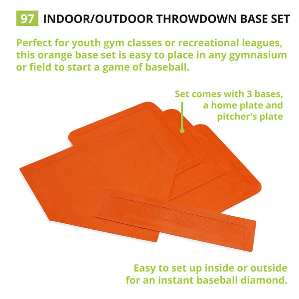 Indoor/Outdoor Throwdown Base Set Orange
