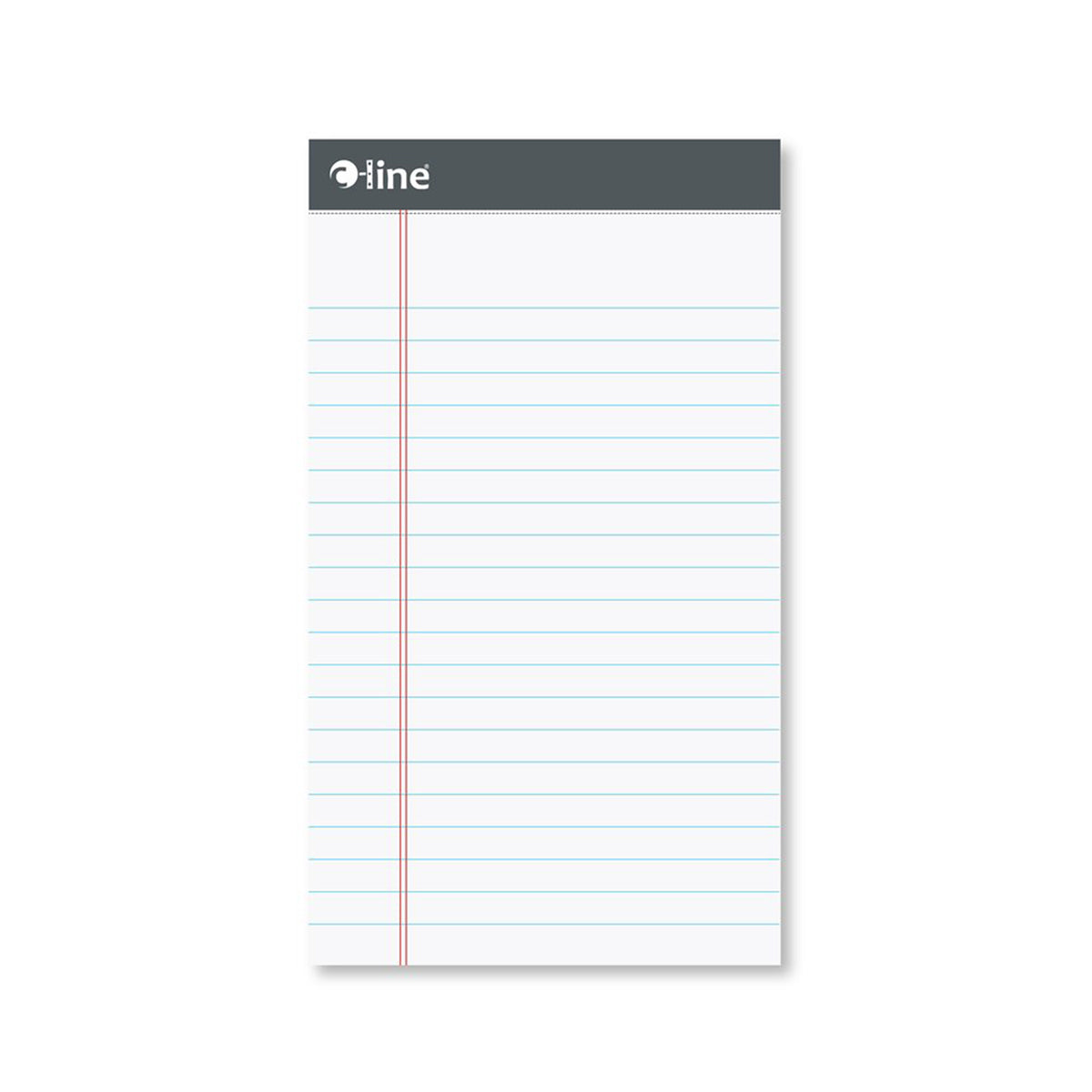 (4 EA) LEGAL PAD WHITE 50CT 5X8